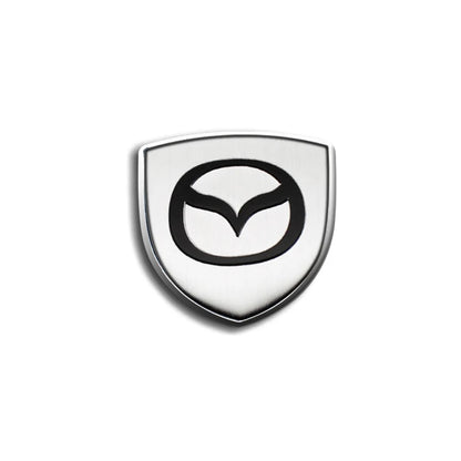 Autocollant de décoration de coffre de carrosserie de style voiture, emblème en métal 3D, Mazda CX5, MX, CX30, Angksela, Atez, MPE, CX3, 2017, Atenza 4, 1 ensemble, 2 ensembles