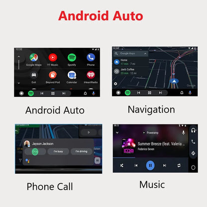 IMAuto – Interface Apple CarPlay sans fil, Android Auto, plein écran pour Mercedes Benz A W177 GLA CLA GLB MBUX NTG6.0, avec tactile