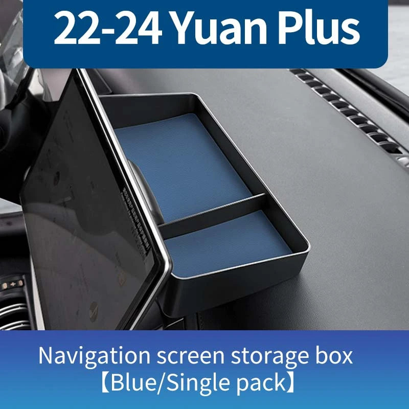 صندوق تخزين سفلي لوحدة التحكم المركزية للسيارة Byd Yuan Plus Atto 3 2022 – 2023، حقيبة تنظيم، ملحقات مقاومة للخدش والتآكل