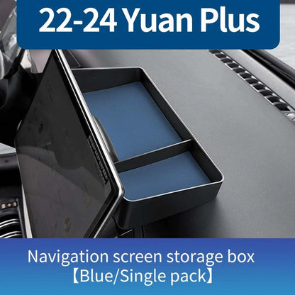 صندوق تخزين سفلي لوحدة التحكم المركزية للسيارة Byd Yuan Plus Atto 3 2022 – 2023، حقيبة تنظيم، ملحقات مقاومة للخدش والتآكل