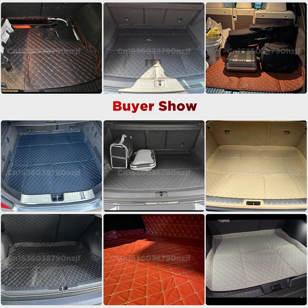 Couverture de tapis de revêtement de cargaison de polymères de coffre de voiture 3D, accessoires intérieurs, BYD, Yuan Pro, 2021, 2022, 2023