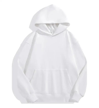 Sweat-shirt à capuche pour hommes automne/hiver, sweat-shirt de couleur unie Simple et à la mode, haut à manches longues assorti pour hommes et femmes