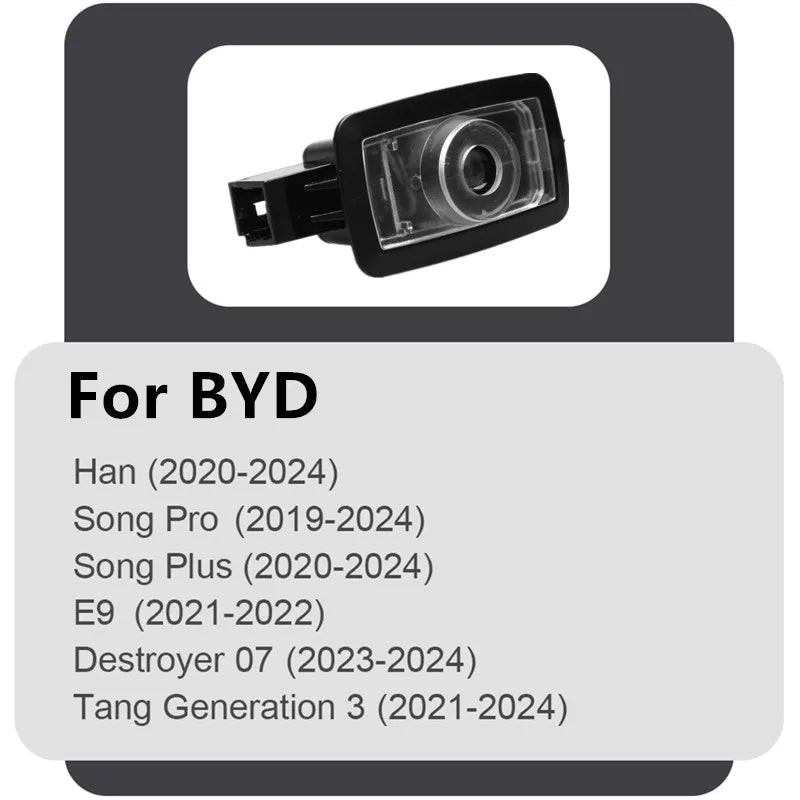 Projecteur Laser LED pour porte de voiture, 2 pièces, lampes d'ambiance fantôme de bienvenue, accessoires pour BYD EV Han DM Song PLUS Qin PRO Seal EA1 ATTO3
