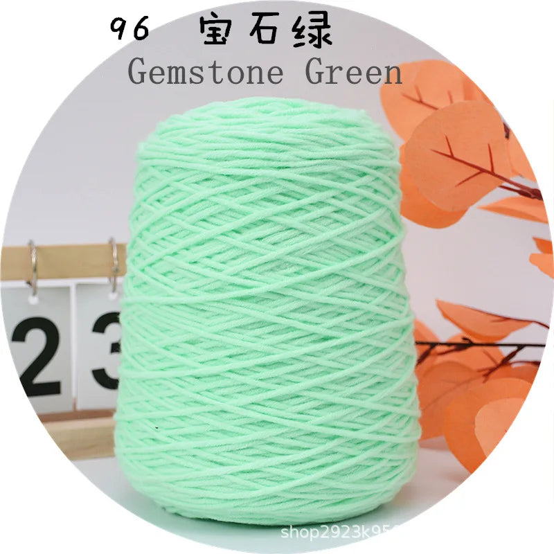 Pistolet à touffeter spécial 400g, 8 brins de coton au lait, ligne de saillie acrylique, broderie, tapis de coussin, fil de touffetage personnalisé