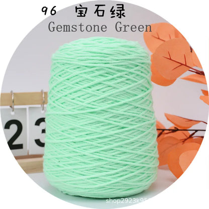 Pistolet à touffeter spécial 400g, 8 brins de coton au lait, ligne de saillie acrylique, broderie, tapis de coussin, fil de touffetage personnalisé