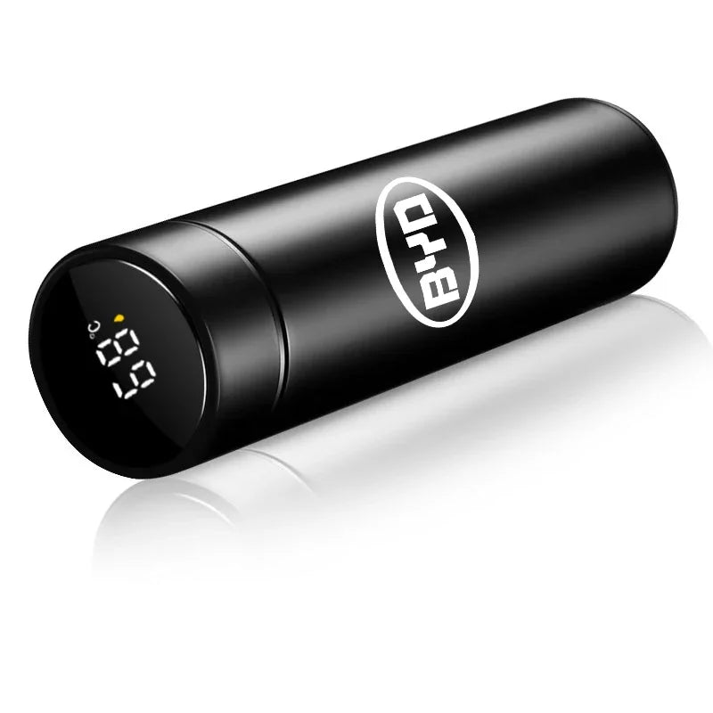Nouvelle bouteille Thermos intelligente de voiture avec affichage de la température tasse à café pour BYD Atto 3 EV F3 E6 Dmi chanson F0 Qin Pro Yuan Plus Han Tang
