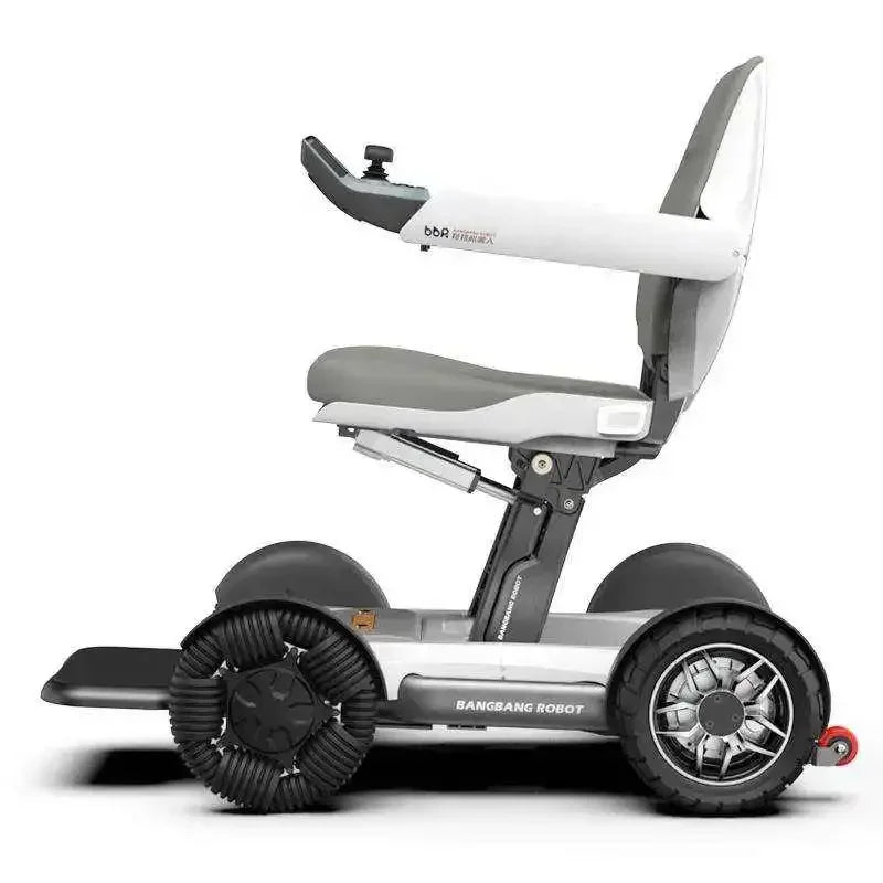 Trottinette électrique pliable portable, 4 roues, batterie au lithium