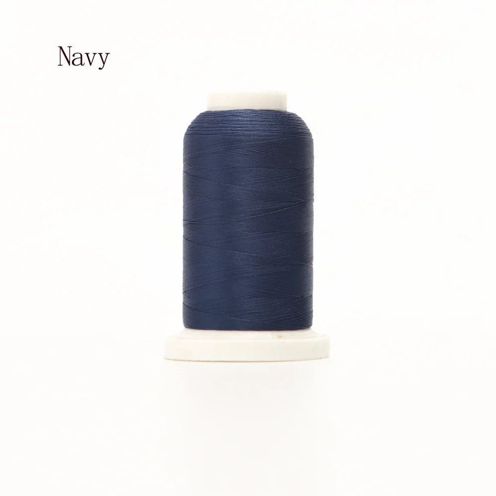 Fil laineux en Nylon à haute élasticité Tex 18, fil extensible, épaisseur moyenne, 1000 mètres de Long, surjet de couture sans couture, 8 couleurs au choix