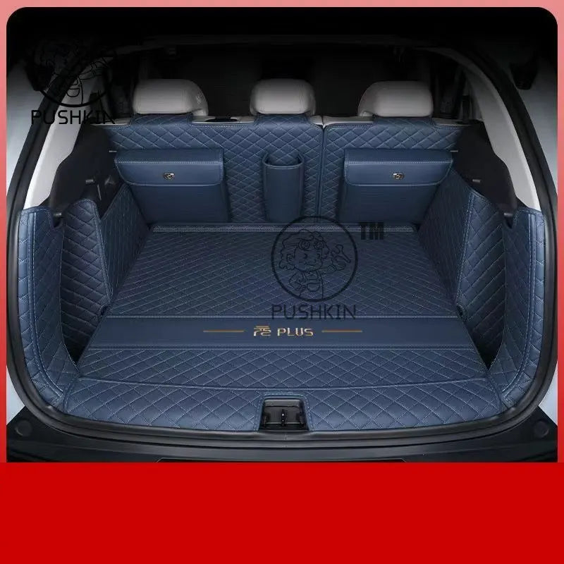Tapis de coffre de voiture pour BYD Atto 3 Yuan Plus EV 2024 2025 2026, sacs de rangement de protection de coffre, doublure de chargement, accessoires d'intérieur de voiture