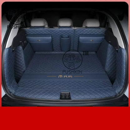 Tapis de coffre de voiture pour BYD Atto 3 Yuan Plus EV 2024 2025 2026, sacs de rangement de protection de coffre, doublure de chargement, accessoires d'intérieur de voiture