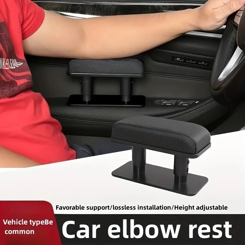 Coussinet d'accoudoir de voiture, Support de coude gauche, rehausseur général en cuir, boîte d'accoudoir Central, accoudoir réglable
