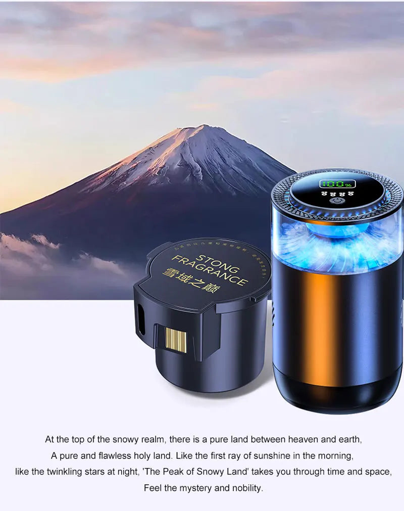 Désodorisant aromatique pour voiture, diffuseur de véhicule créatif, lumière ambiante, brume de nuage, parfum, arôme de voiture électrique, bon odeur, cadeau pour la maison