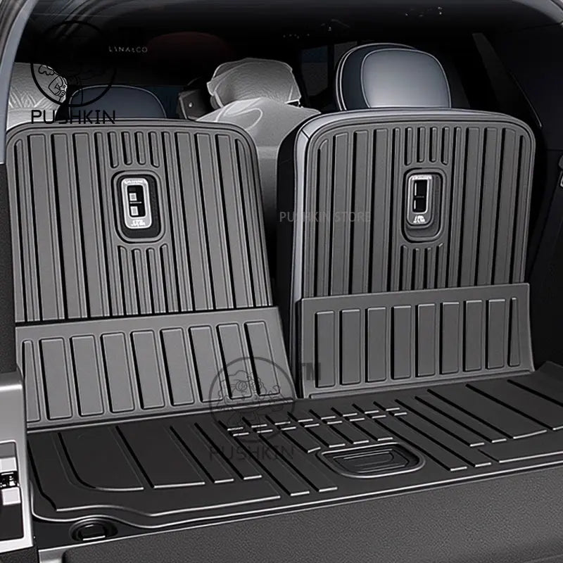 Tapis de protection pour dossier de siège arrière, tapis de coffre Anti-coup de pied, accessoires d'intérieur de voiture pour ZEEKR 9X 2025 2026