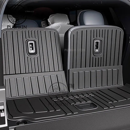 Tapis de protection pour dossier de siège arrière, tapis de coffre Anti-coup de pied, accessoires d'intérieur de voiture pour ZEEKR 9X 2025 2026