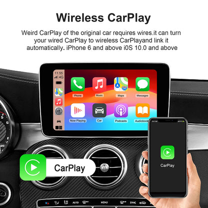 Android 13 voiture Ai Box adaptateur Carplay sans fil Android Auto pour Netflix Youtube pour MG ZS EV MULAN MG4 MG5 EHS MARVEL R MAXUS