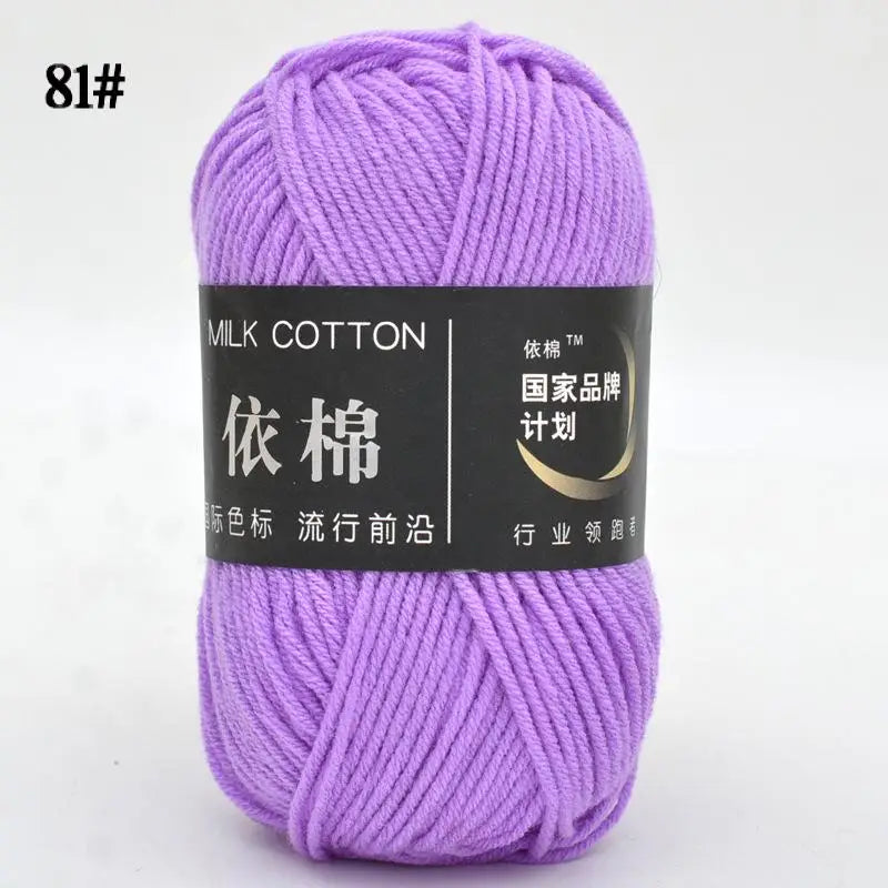 Nouveau 10 pièces série rose fil lait coton fil combinaison Crochet tricot fil ensemble pour bricolage à la main artisanat pull écharpe tricot