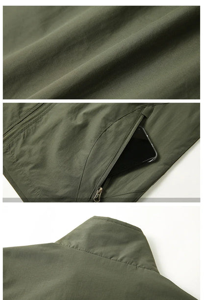 Grande taille hommes été en plein air randonnée gilet tactique multi-poches léger coque souple utilitaire voyage Safari Cargo gilet hommes