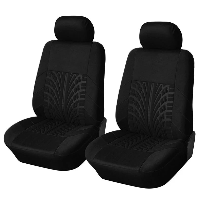 Ensemble de housses de siège de voiture universelles, 2/5 pièces, adaptées à la plupart des housses de voiture avec détails de pneus, adaptées aux housses de siège indépendantes, protection des sièges