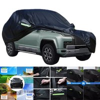 Bâches de voiture 6 en 1 pour BYD Yangwang U8, imperméable, anti-poussière, UV, anti-neige, résistant aux rayures