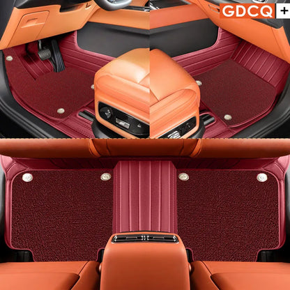 Tapis de sol de voiture en cuir personnalisé, ensemble complet pour Voyah Free, tapis de pied 2024, accessoires automobiles