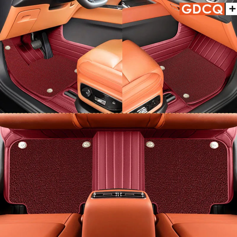 Tapis de Sol de Voiture Personnalisé en Cuir, Ensemble Complet pour Omoda C5 2022 2023, Accessoires Automobiles