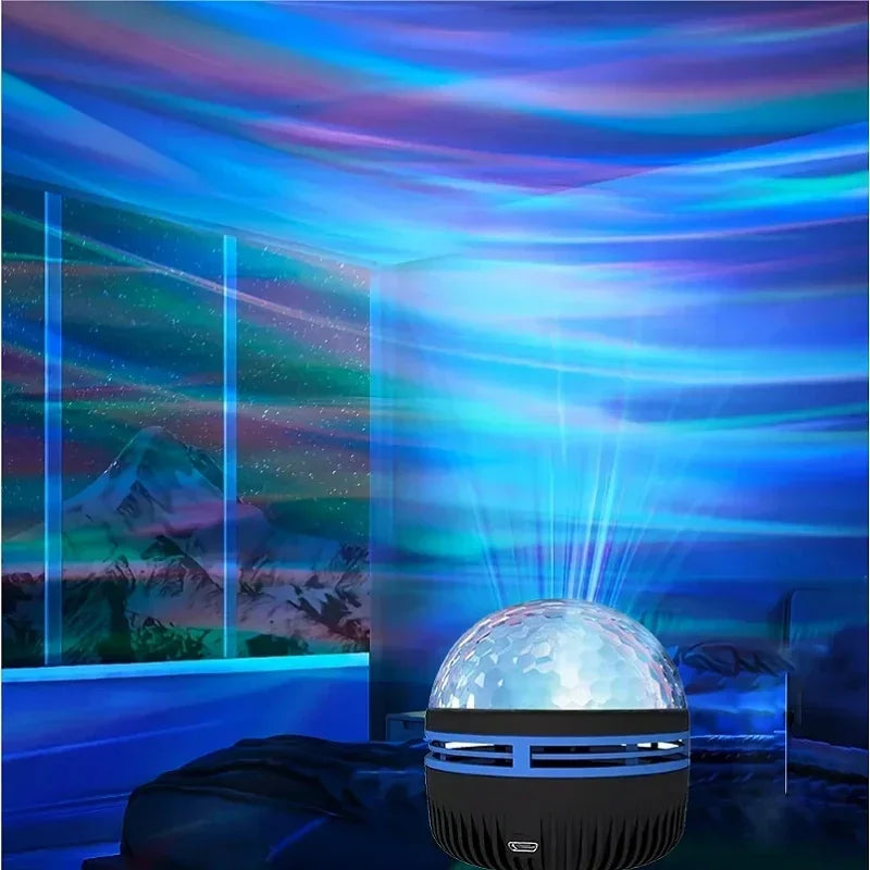 Projecteur LED Galaxie Étoilée Lumière RGB Télécommande Intelligente Lampe Aurore Étoile KTV USB pour Décoration Maison Chambre Camping Mariage