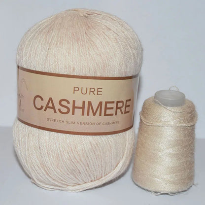 Fil de cachemire pour un crochet 3 plis peigné pur mongol chaud doux tissage flou tricot fil à main en cachemire 5 pièces