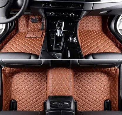 Tapis de sol de voiture personnalisés adaptés à la BMW X5 5 sièges véhicule électrique 2017-2019 tapis de pied en cuir automatique tapis