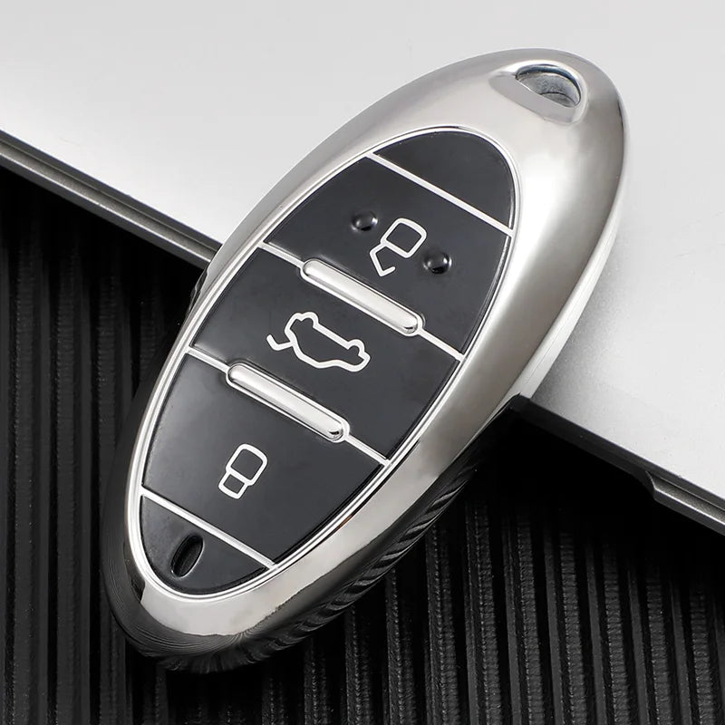 Étui à clés pour FAW Bestune T77, nouveau Style, étui pour clés T77pro, nouvelle boucle B70 T55, coque de voiture Bestune T99, 2021