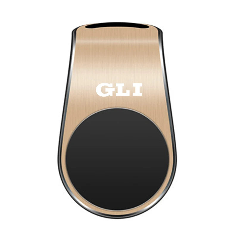 حامل هاتف مغناطيسي معدني للسيارة، شارة سيارة لفولكس فاجن VW GLI Rline Golf 6 7 R GTI Passat B7 B8 R20 Jetta Scirocco MK6، 2025