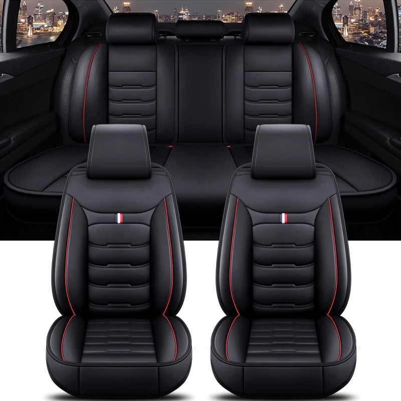 Housse de siège de voiture universelle pour PEUGEOT, tous les modèles de voiture 206 307SW 308 407 408 508sw 208 2008 3008 4008 5008, accessoires d'intérieur
