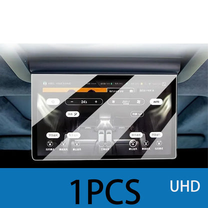 Film trempé de protection TV arrière de Navigation pour instruments de voiture Zeekr 009 2023 2024 2025 2026, accessoires d'intérieur antidéflagrants