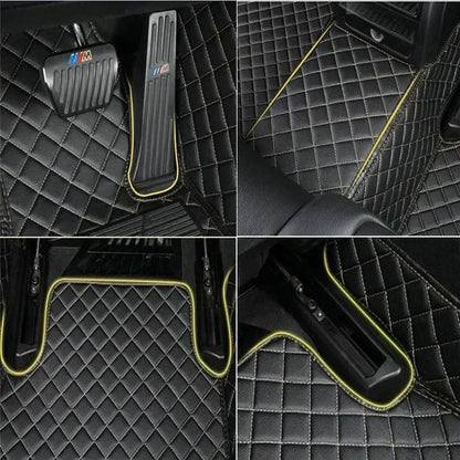 Tapis de sol de voiture en cuir pour Yangwang U9 2024 2025 2026, ensemble complet imperméable pour tous les temps