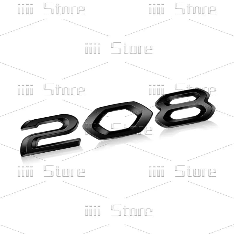 Autocollant 3D en métal chromé pour voiture, autocollant latéral de garde-boue de coffre arrière, accessoires automobiles pour Peugeot 208 308 408 508 GT RCZ