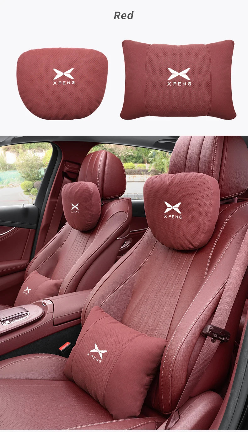 XPENG P5 P7 G3 G6 G9 X9 N5 F57 BETA appui-tête de voiture soutien du cou siège coussin lombaire respirant doux oreiller de cou accessoires automobiles