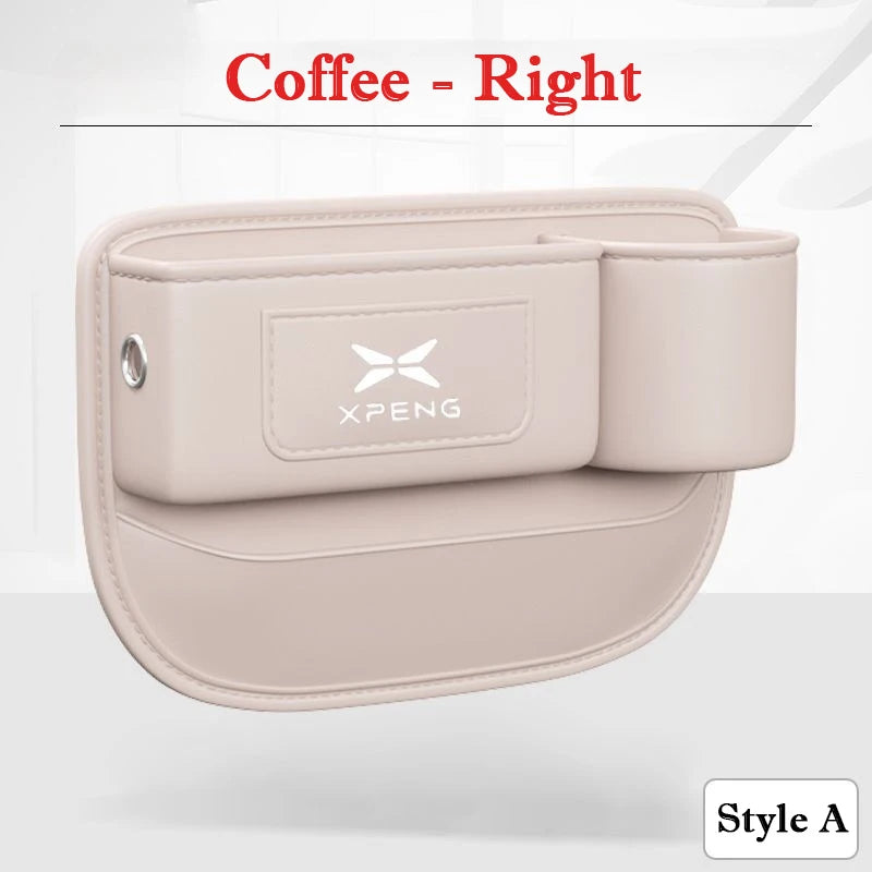 Boîte de rangement de fentes de siège de voiture, tasse d'eau, support de téléphone, sac de rangement, accessoires de rangement intérieur pour Xpeng G6 G9 G3 G3i P7 P5 P7i X9