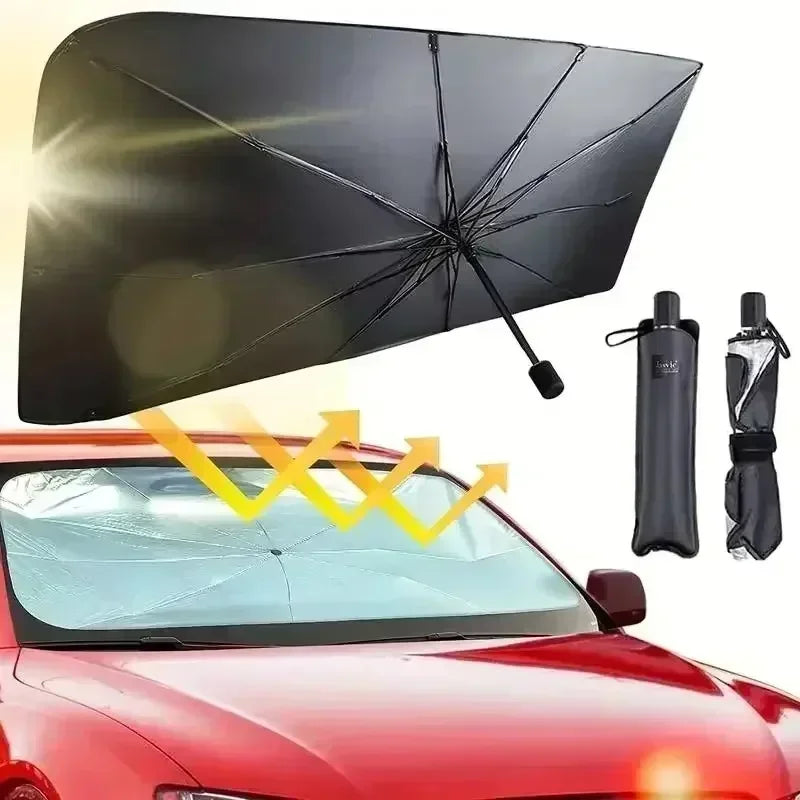 Nouveau parasol de voiture parasol de voiture parasol rétractable pare-brise avant isolé parasol isolé UV