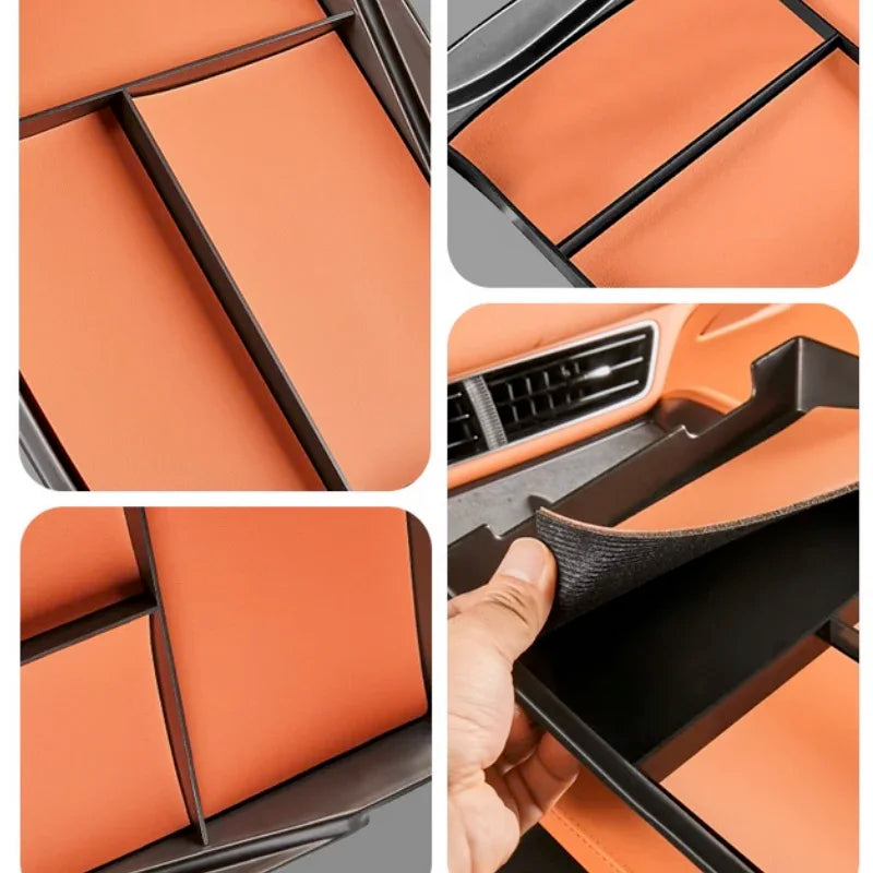 Boîte de rangement de commande centrale, cloison de rangement, accessoires d'intérieur de voiture, pour BYD Sealion 7 Sea Lion 07 EV 2024 2025