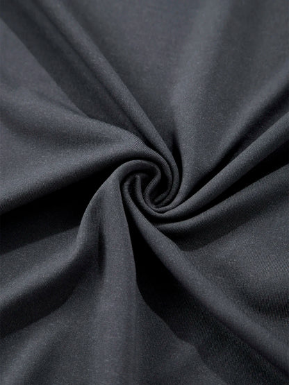 T-shirts à manches longues pour hommes, décontractés, col rond, évacuant l'humidité, hauts de sport pour hommes, confortables et polyvalents