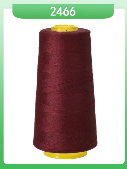Fil à coudre ultra-fin 602-fil en polyester semblable à la soie à grande vitesse 60s/2 5000m, pour machine à broder et travaux d'aiguille délicats