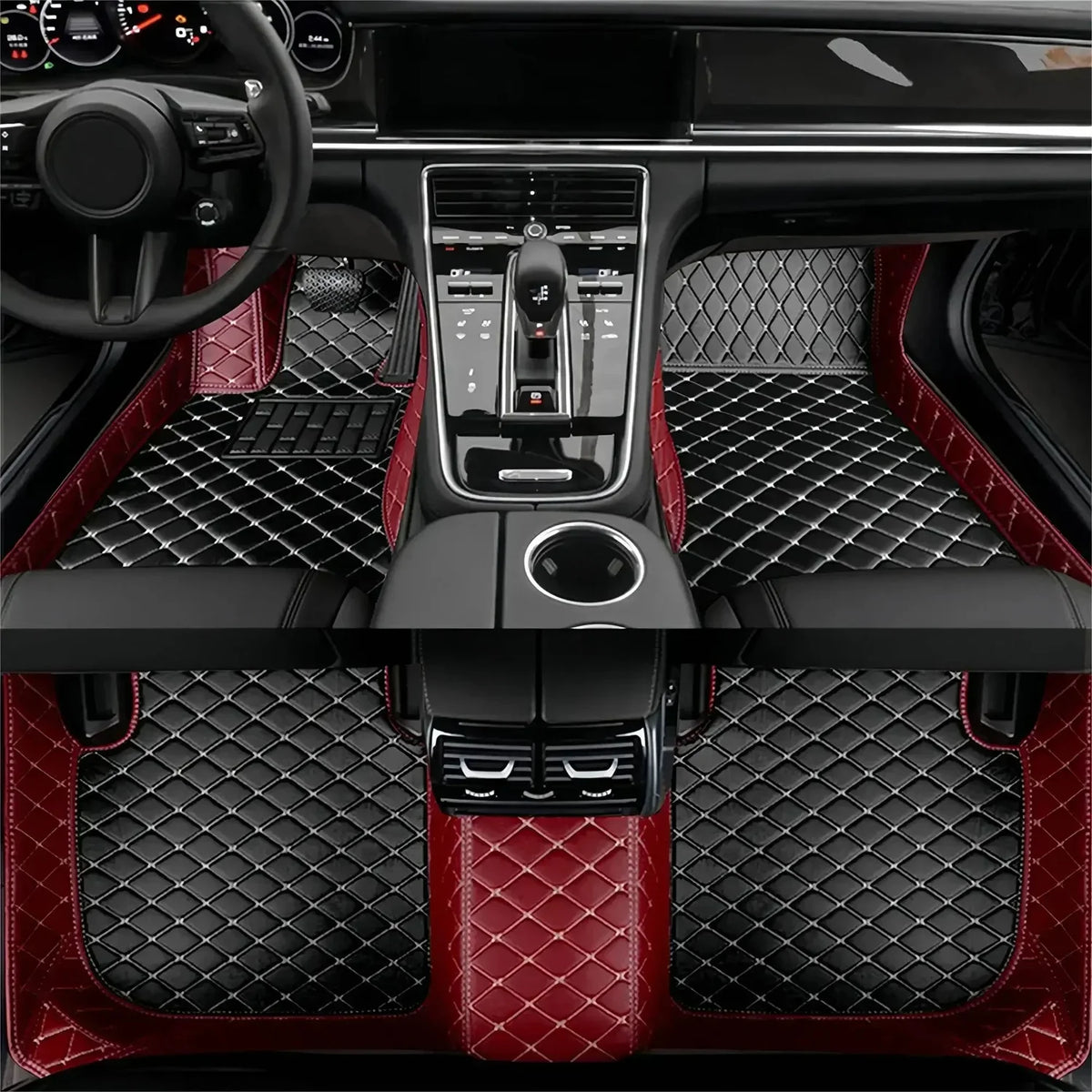 Tapis de sol de voiture en cuir personnalisé, pour BAIC B80 2021 2022 2023 2024 2025 2026 2027, accessoires d'intérieur