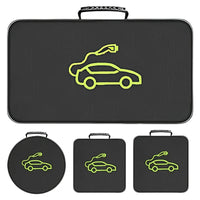 Bouchons de chargeur de voiture électrique, sac de transport de stockage, prises de câble de chargement de voiture EV, conteneur d'équipement ignifuge étanche