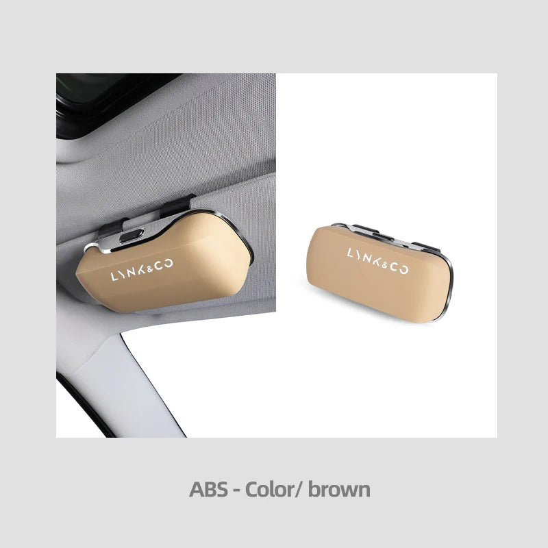 Pour LYNK & CO 900 LYNKCO 09 01 18 03 05 06 07 PHEV MHEV accessoires voiture visière lunettes de soleil étui à lunettes porte-lunettes boîte à clips