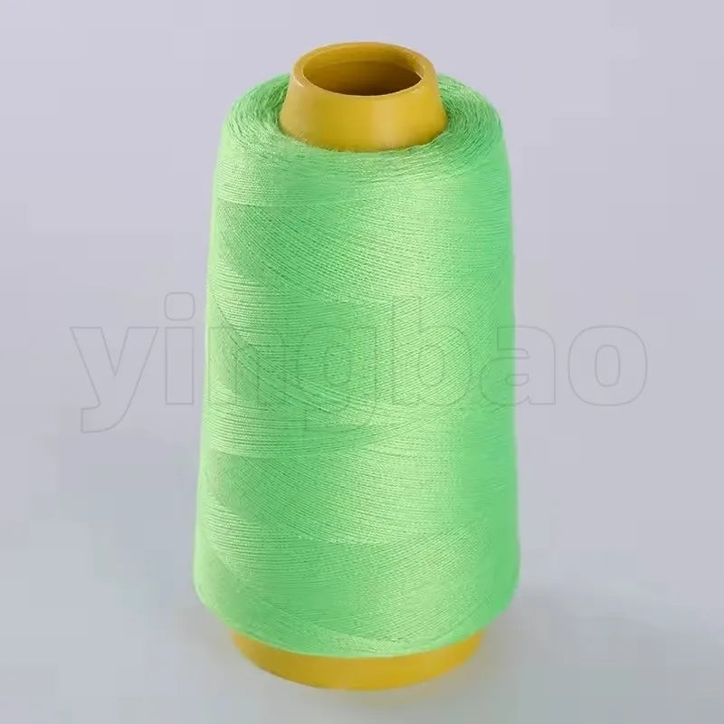 Fil à coudre en Polyester solide et Durable, 1300 Yards/rouleau, Machine à coudre professionnelle, broderie, outils de couture à domicile