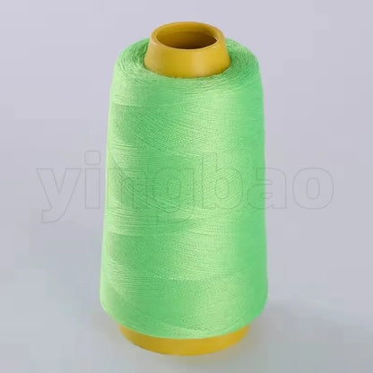 Fil à coudre en Polyester solide et Durable, 1300 Yards/rouleau, Machine à coudre professionnelle, broderie, outils de couture à domicile