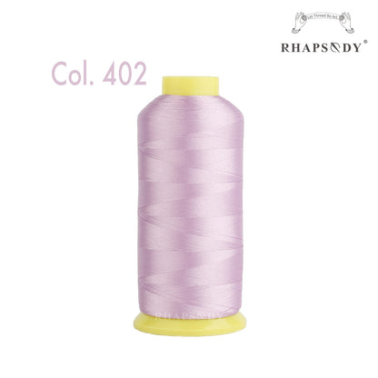 Bal apsody-Fil à broder en polyester, 5000m, 40WT, 120 tches, 200, pour machine à broder Brother Singer Janome Babylock, couture à domicile