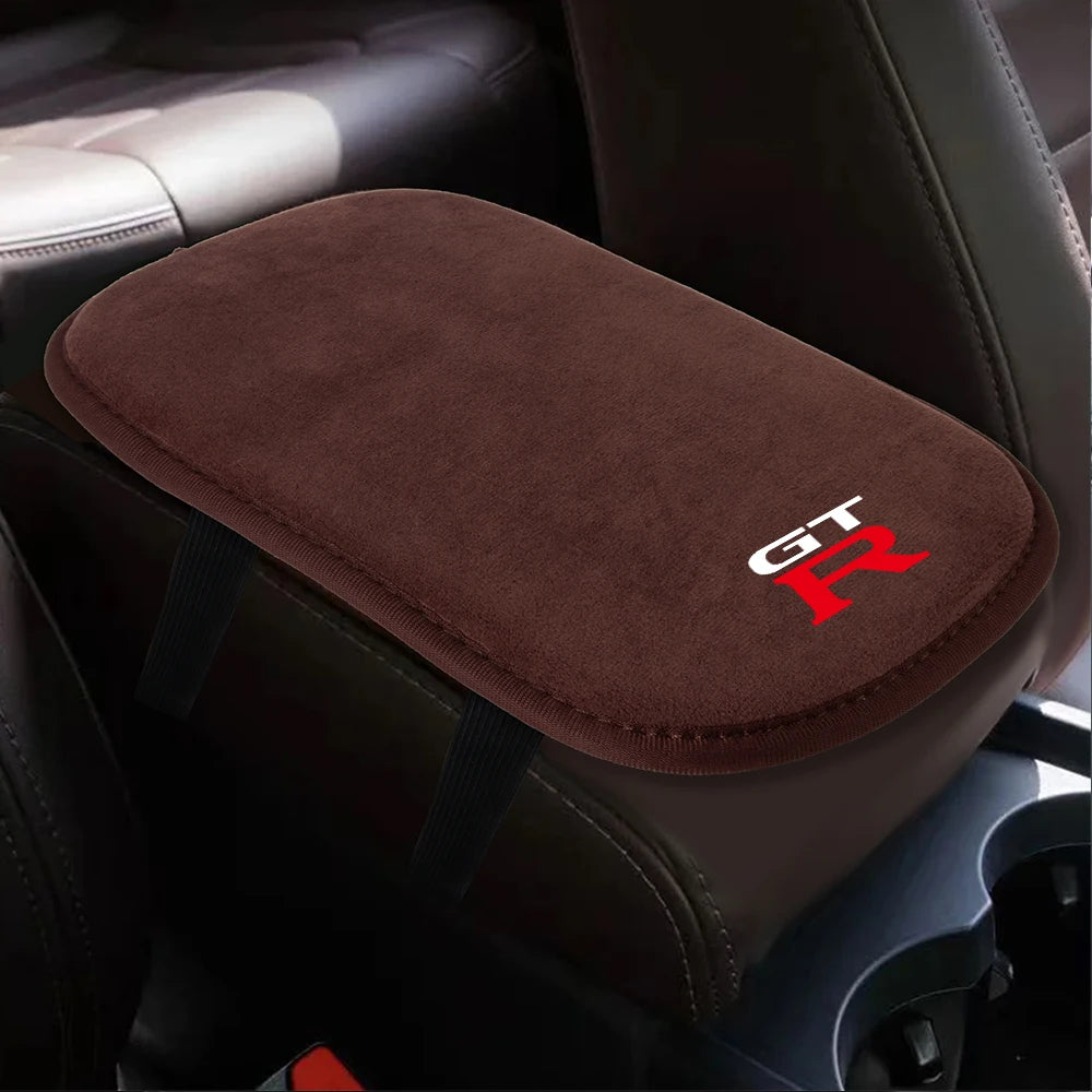 Coussin de protection pour accoudoir de voiture en cuir PU, mousse à mémoire de forme, pour console centrale, pour Nissan Nismo Qashqai, 1 pièce