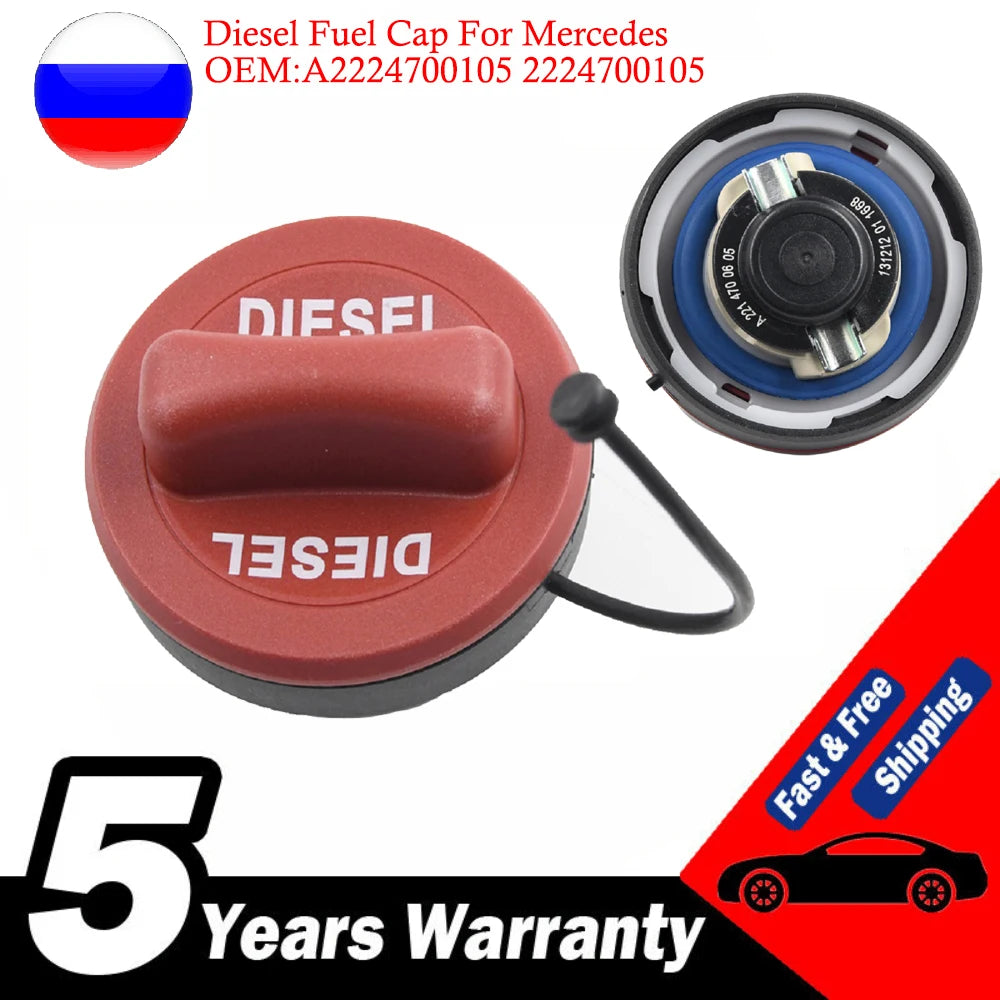 Bouchon de carburant Diesel pour Mercedes MB W176 W117 X156 W205 W213 A 2224700105 2224700105