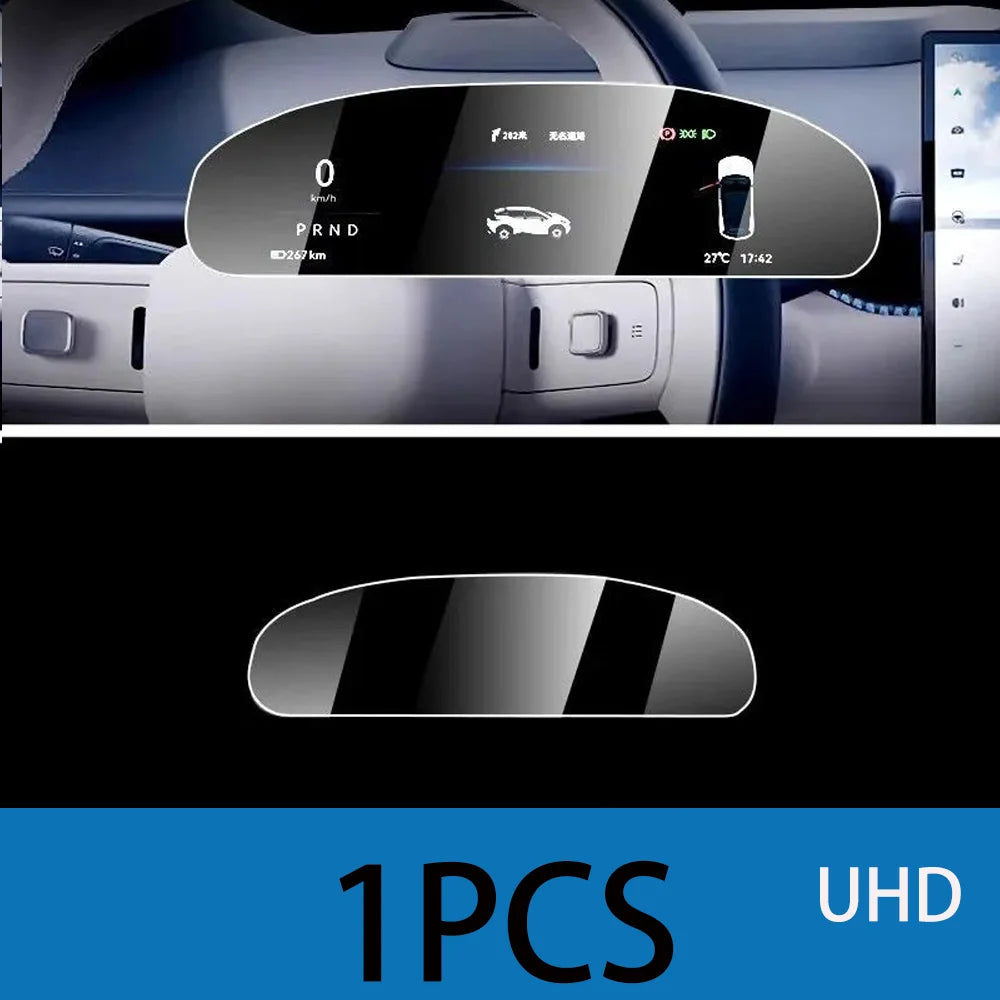 Pour Zeekr 7X 2024 2025 2026 Instrument de voiture Navigation arrière TV divertissement accoudoir protéger Film trempé accessoires intérieurs