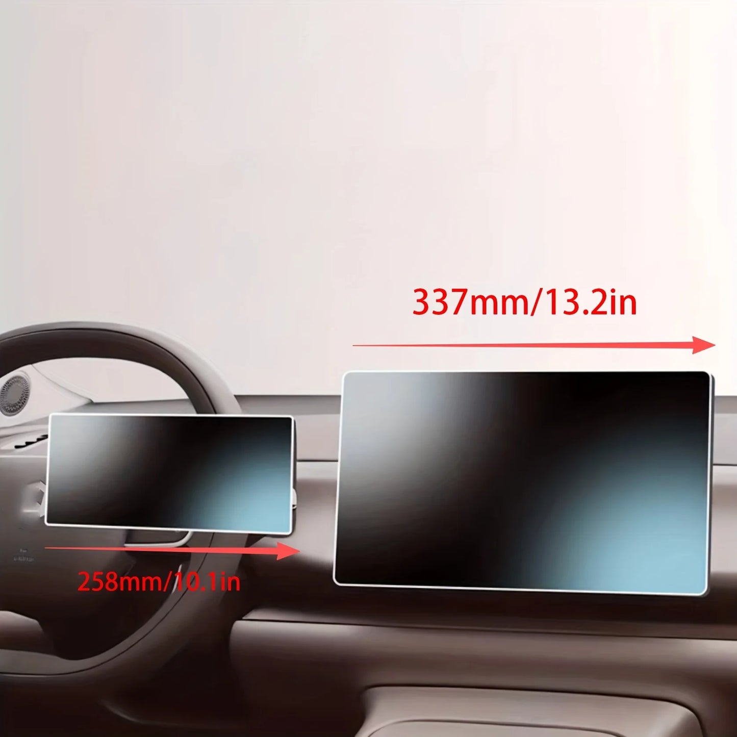 Verre trempé pour écran tactile, navigation GPS et film de protection pour tableau de bord des Leapmotor C10 2024, 2025 et 2026